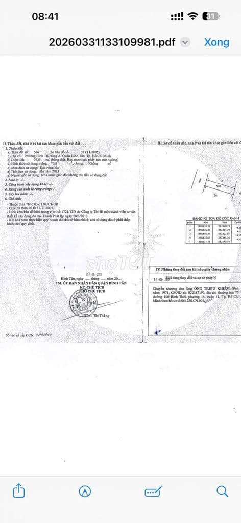 Đất thổ cứ MT hẻm 931 HL2, DT 4×19 - Ảnh 3