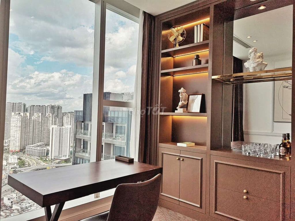 Cho thuê căn hộ quân 1, 2pn vinhomes golden river bason - Ảnh 3