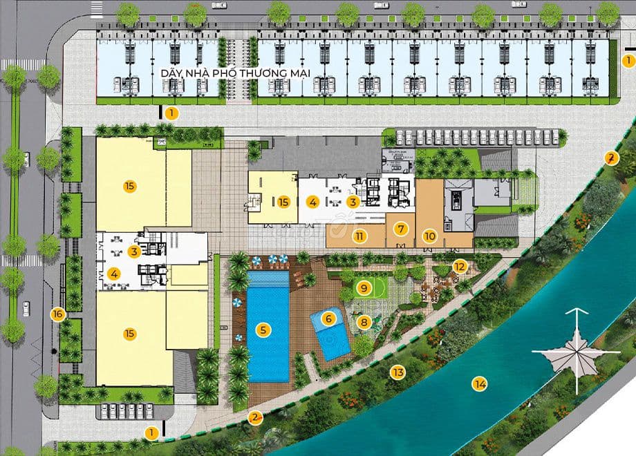 Bán cặp Shophouse sở hữu lâu dài