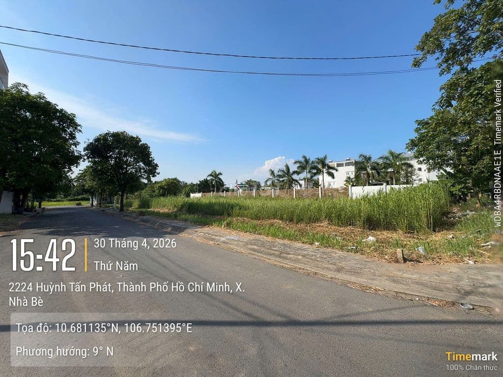 BÁN ĐẤT SIÊU VỊ TRÍ NHÀ BÈ CHỈ 5 TỶ 1 - Ảnh 3
