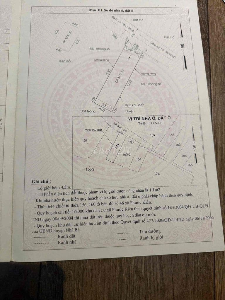 chính chủ bán nhà hẽm xe hơi Lê văn Lương,88m2 - Ảnh 2