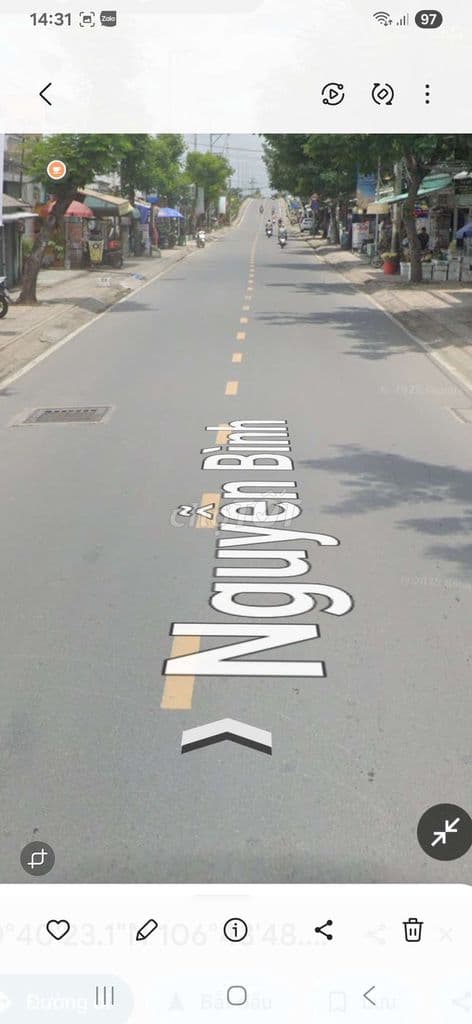 Nhà bè. Bán đất mt nguyễn bình - Ảnh 2