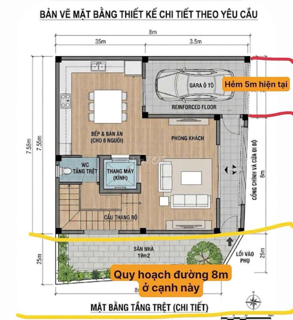 ĐẤT TRỤC TRẦN NÃO QUẬN 2 - 58M2 - XÂY 5 TẦNG - 9.5 TỶ - XE HƠI S