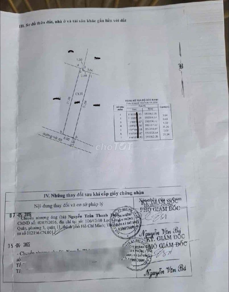 Bán gấp đất nền full thổ cư (DT 5x31 ) - HXH - Trần Đại Nghĩa - 3 tỉ 8 - Ảnh 3