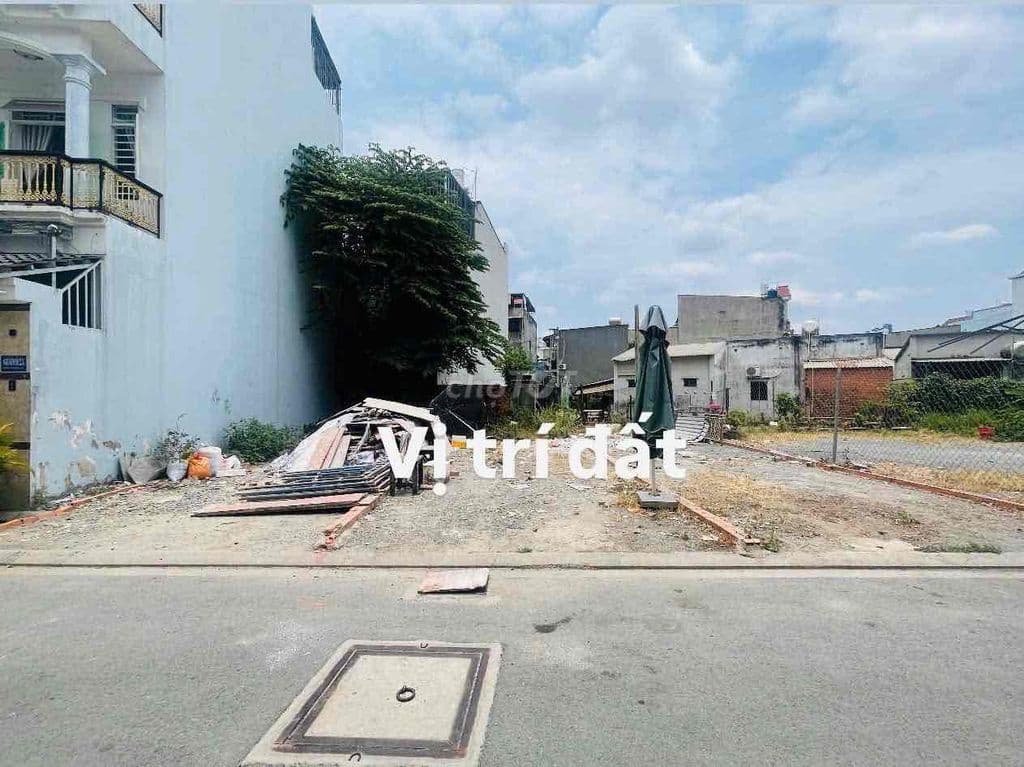 bán lô đất đẹp 4x15 thới an 20 đường 6m bán 4ty250 bớt lọc