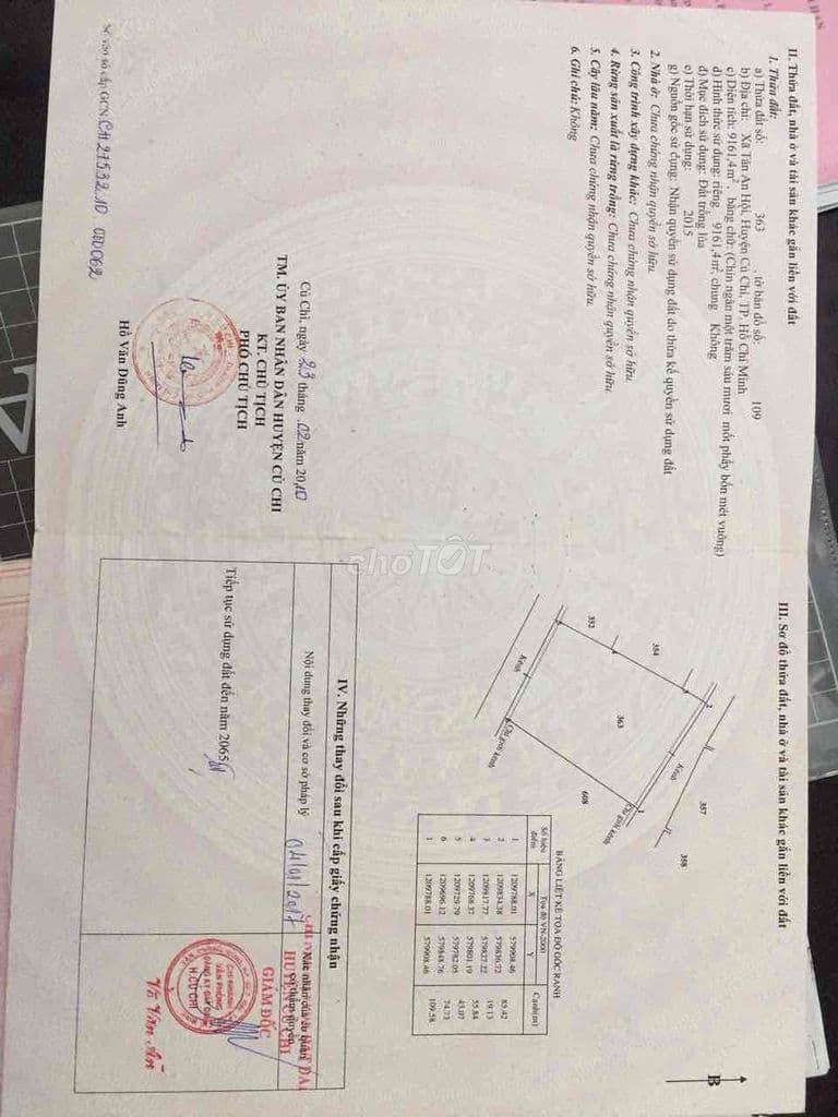 Cần bán 2 hecta đất ngay thị trấn củ chi. - Ảnh 3