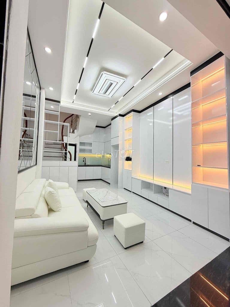 Gần phố Thịnh Liệt nhà đẹp dân xây 2 thoáng trước sau 35m x5T giá 6.25 - Ảnh 3