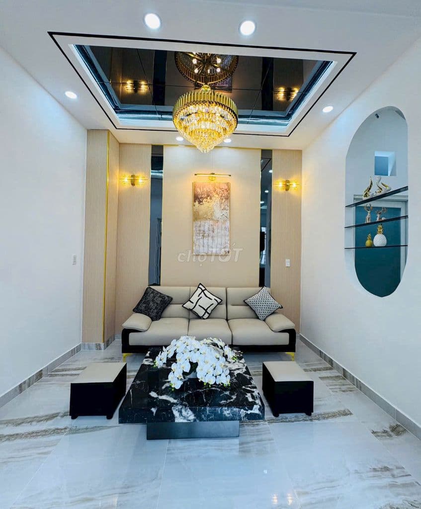 Nhà 4 tầng mặt tiền thục Âu Dương Lân P3-Q8 - Ảnh 2