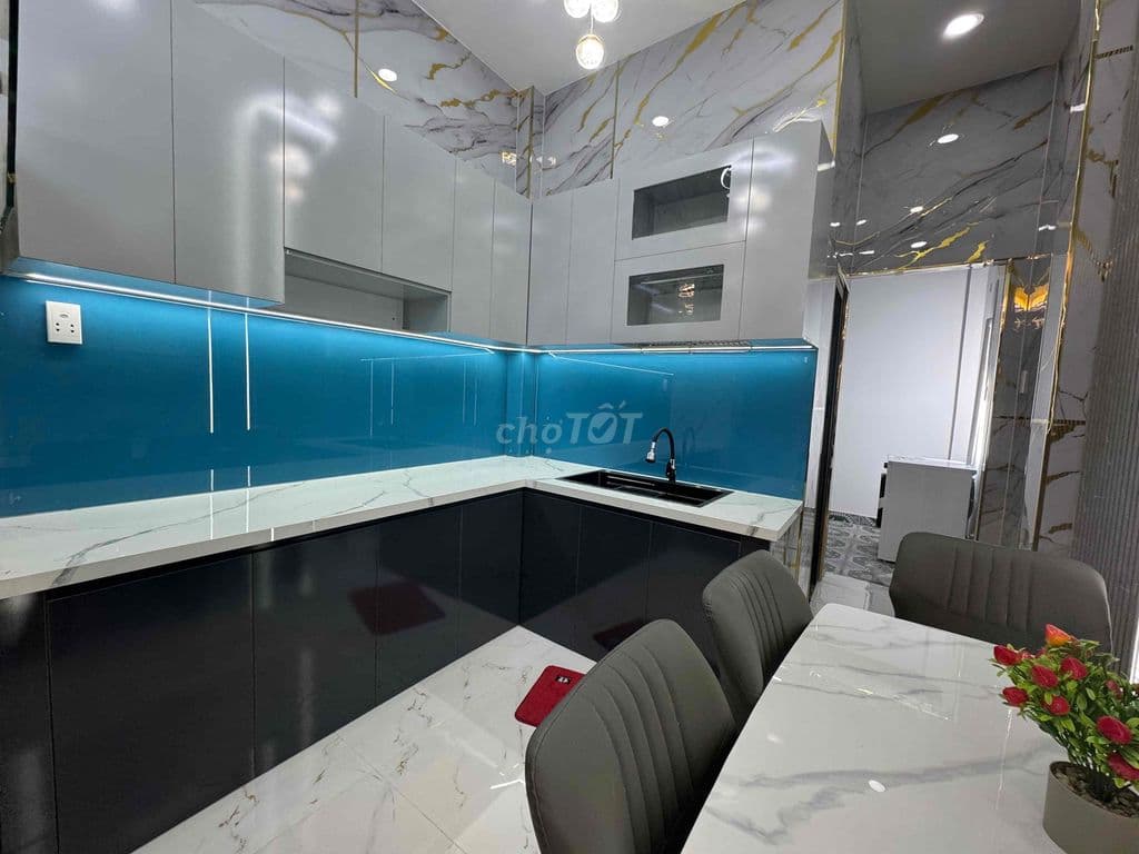 nhà đúc 1 tấm phường đông hưng thuận Q12 dt: 45m2 - Ảnh 3