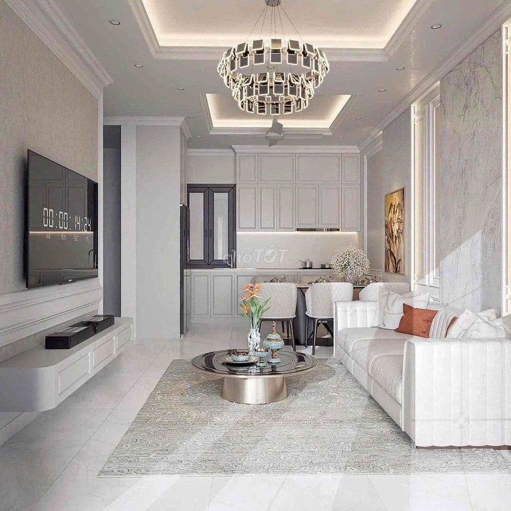 NHÀ MỚI ĐẸP 3 TẦNG CÓ THANG MÁY NGANG 8x9m HUỲNH TẤN PHÁT 8,8TỶ TL Q7 - Ảnh 3