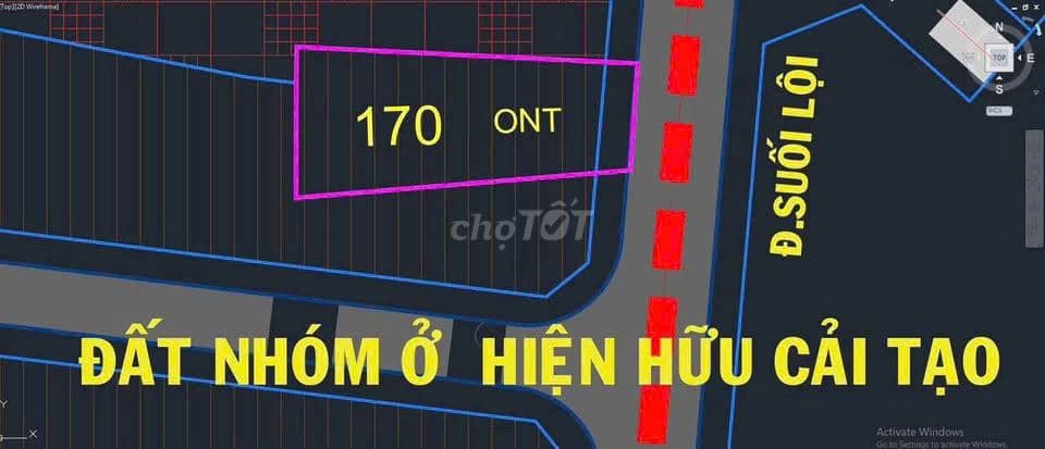 Bán dùm anh họ lô đất mặt tiền Suối Lội - 273m2 - 750trieu tl - Ảnh 2