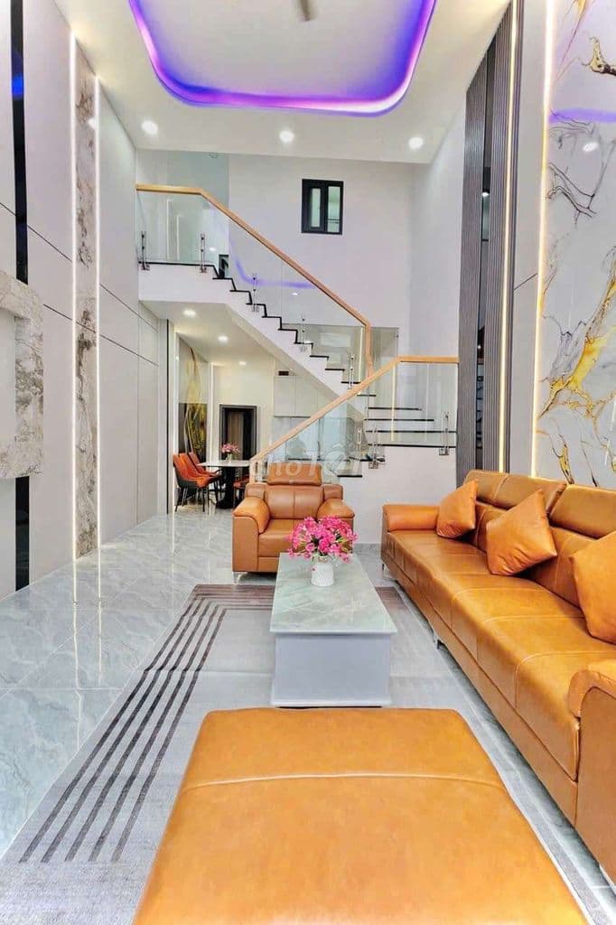 bán nhà mới đẹp 4 x15.5m đúc lửng đường số 2 p16 GV cạnh trường học