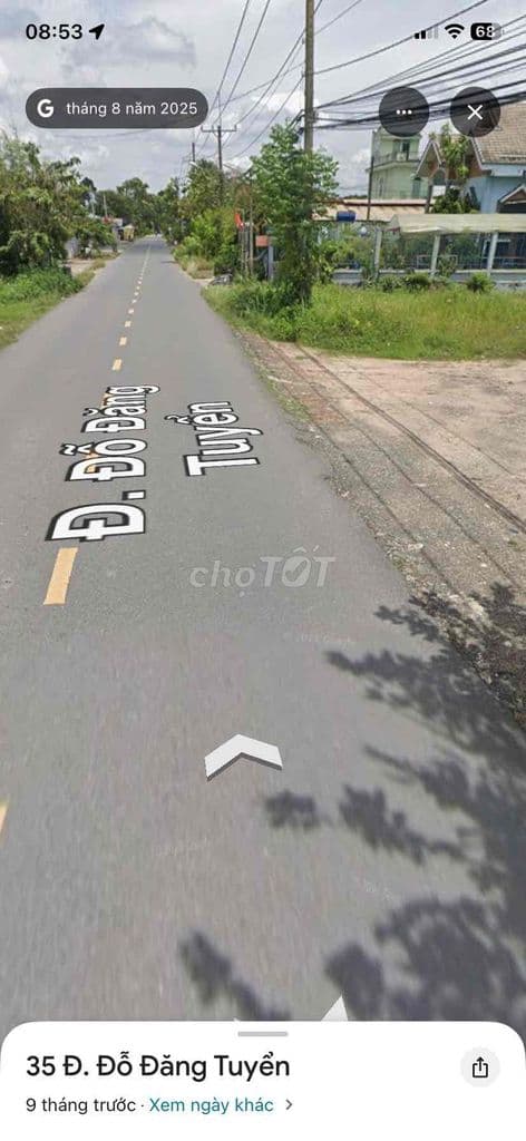 mặt tiền đường đỗ đăng tuyển
