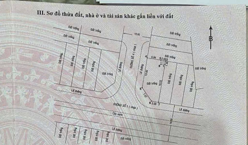 Bán lô góc 2 mặt tiền đặng gia phát, Quận 2 - 131m2 - ngang 8m