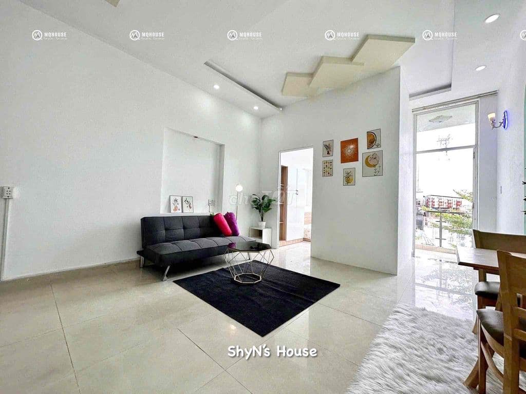 Cho thuê căn hộ 1PN ban công, tách bếp, full NT gần chợ Tân Hương - Ảnh 3