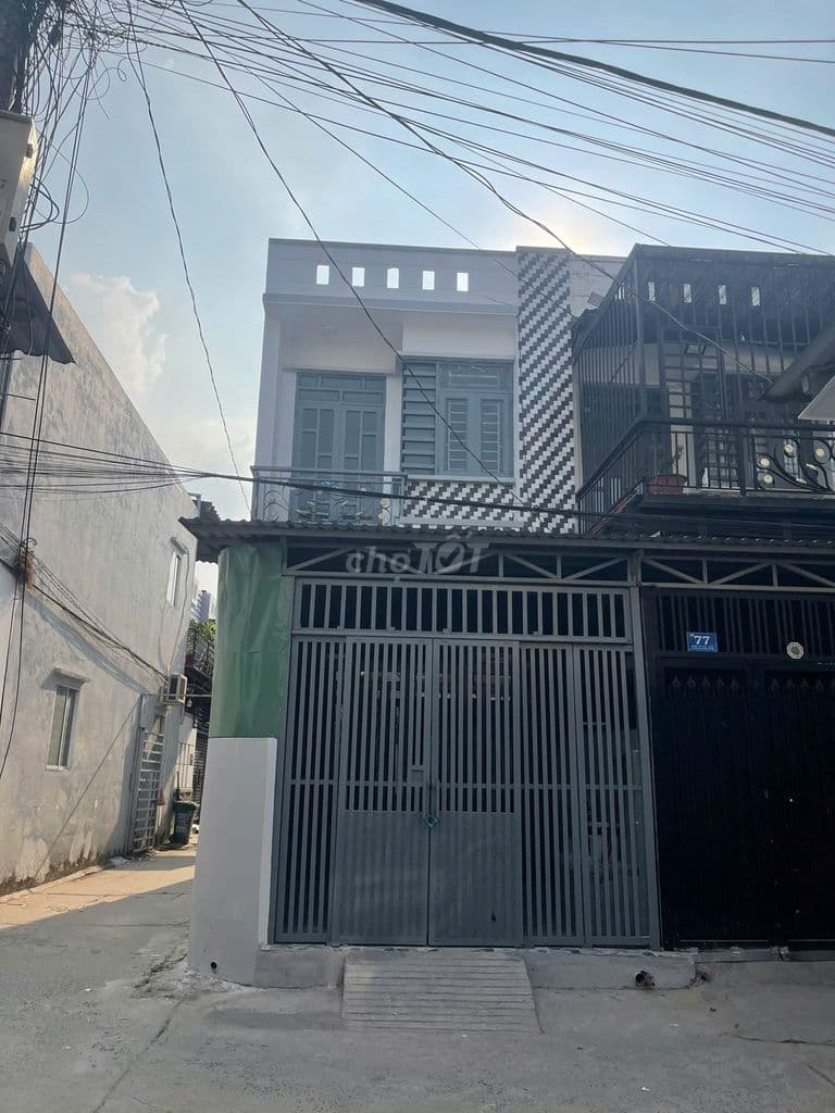 Bán gấp nhà riêng 2 mặt tiền tại Trần Thị Trò, 2PN 2WC, hẻm oto tải