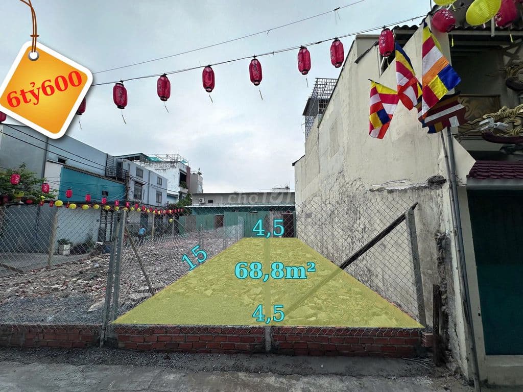 Bán đất thổ cư đường 26, hiệp bình chánh khu vip bên sông chỉ 6,1 tỷ