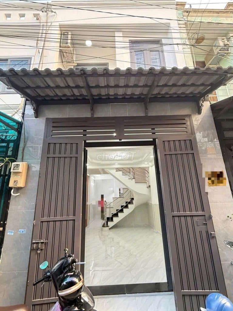 Bán nhà mới đẹp, sổ riêng, (3,5x11), trệt, 1 lầu, Tân Thới Hiệp, Q12.