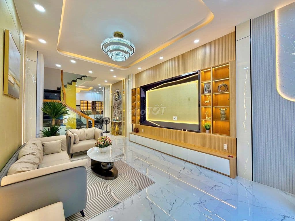 NHÀ 4 TẦNG, 4X12.5, SỔ VUÔNG THÔNG SỐ CHUẨN- ngay Hoàng Hoa Thám. - Ảnh 3