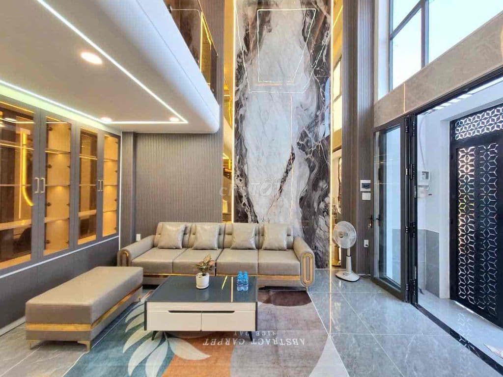 nhà xây mới ngay đầu ngã tư ga di chuyển sang go vấp 5phút - Ảnh 3