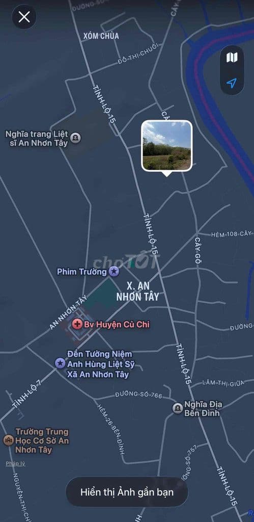 cần bấn Đất thổ cư An Nhơn Tây Củ Chi