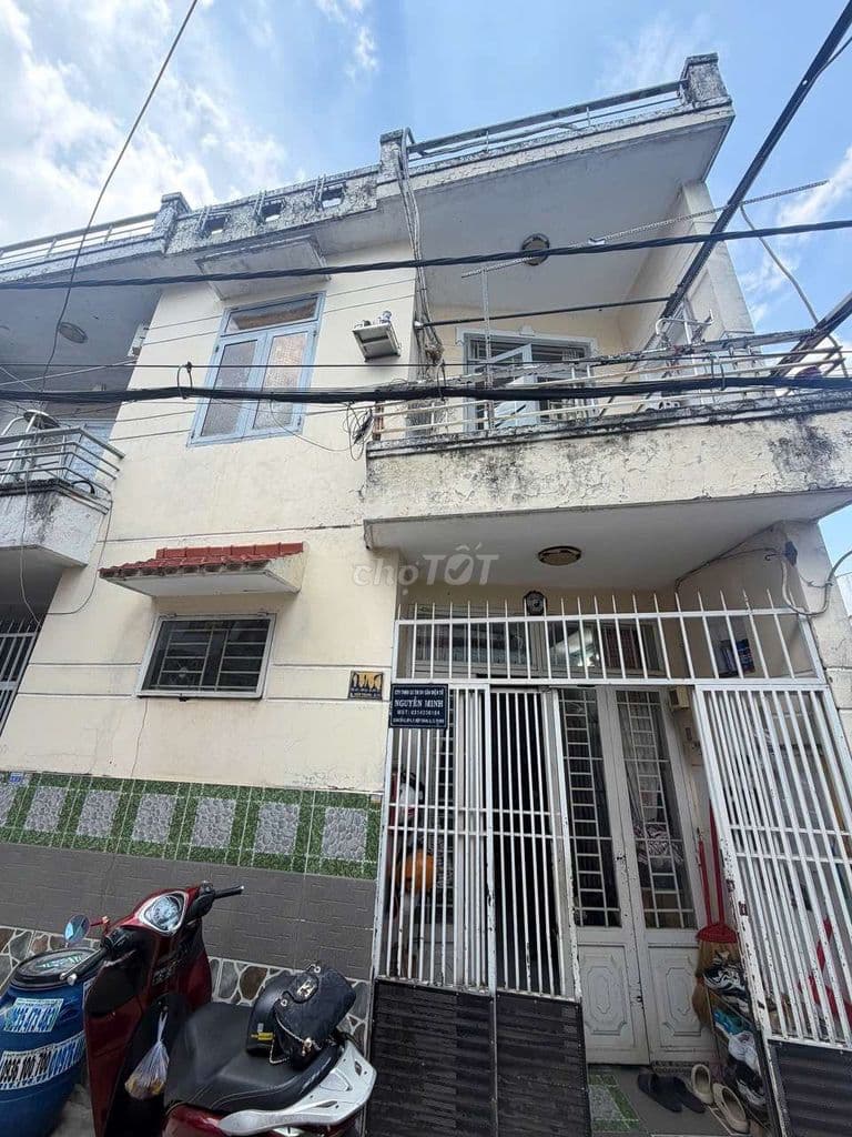 nhà shc dt 6x6m trệt 1 lầu 2pn 2wc hẻm 4m Nguyễn T.Búp TCH Q12, 1,55tỷ