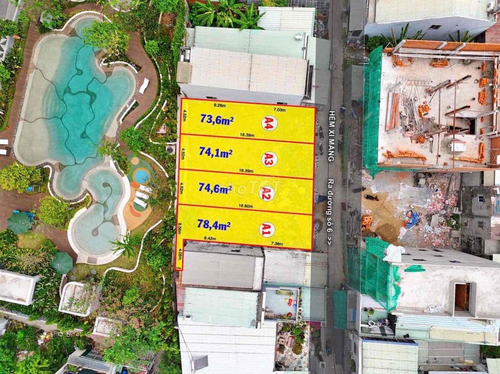 BÁN ĐẤT FULL THỔ CƯ ĐỐI DIỆN VẠN PHÚC CITY - Ảnh 2