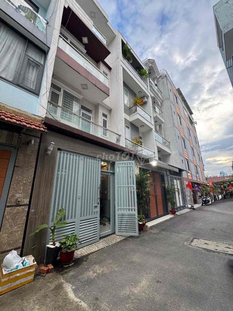 Bán Nhà 4tầng hẻm ô tô ngay cityland Nguyễn Văn Lượng Gò Vấp 9,8T TL - Ảnh 2