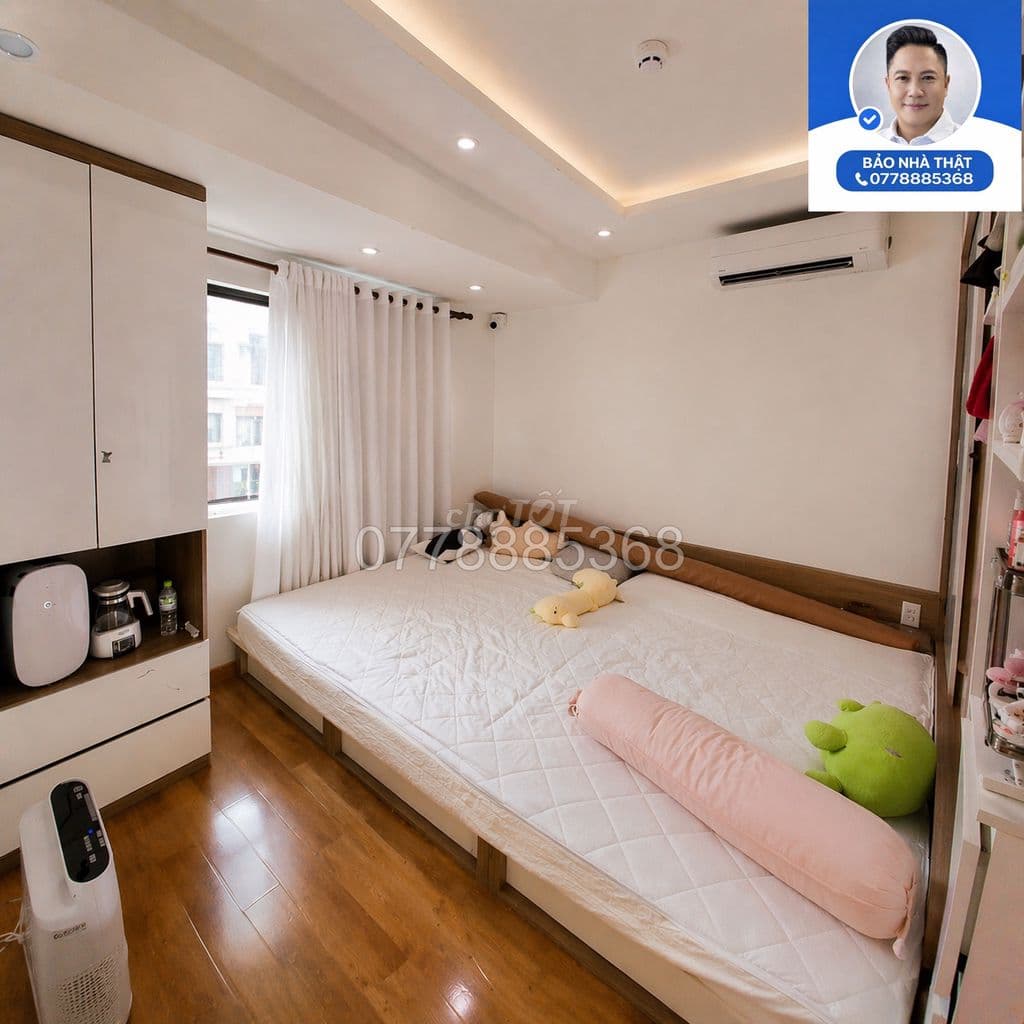 sổ hồng chính chủ ! 2PN -64m2 + banlcon 2 tỷ 8x,Tặng Nội thất - Ảnh 3