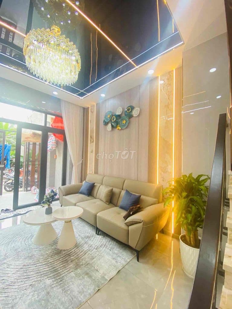 BÁN NHÀ 3 TẦNG FULL NỘI THẤT- HẺM XEHƠI- ĐƯỜNGSỐ 1- LONG TRƯỜNG-QUẬN 9 - Ảnh 2