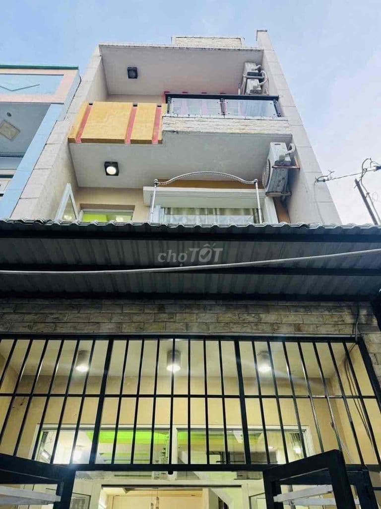 HẺM 4M - 3 TẦNG - 4PN - 40M2 (4x10m) - 5.5 TỶ TL - BÙI QUANG LÀ, P12,