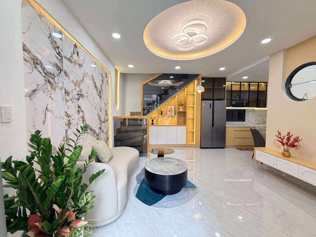 Nhà mới Phan Văn Trị, dọn vào ở liền, ngày chợ Cây Thị, 60m2 giá 6.65T - Ảnh 3