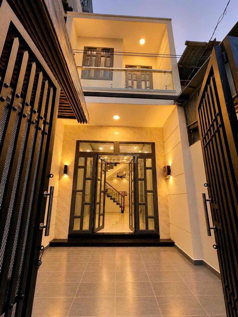 Nhà Hẻm rộng đường Huỳnh Tấn Phát,Thông ra Ecogreen