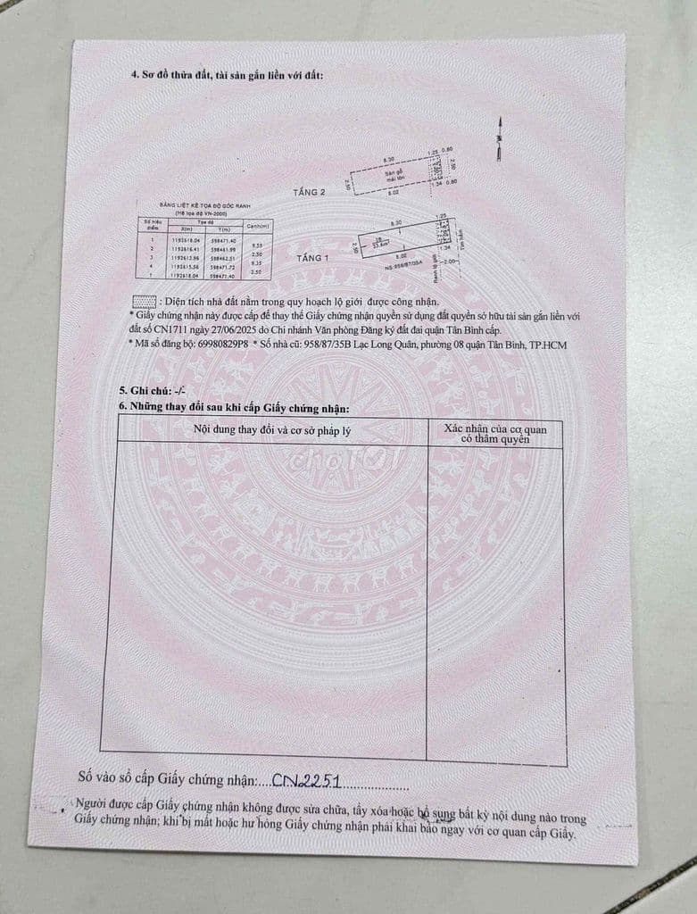 NHÀ ĐẸP 3 TẦNG SÁT CHỢ TÂN BÌNH GIÁ 4,5Tỷ