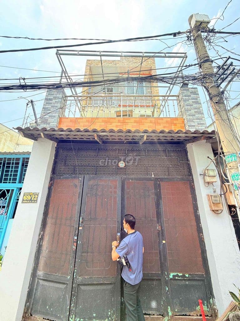 Nhà Bán 69/12 Đường Số 16 BHH A Bình Tân