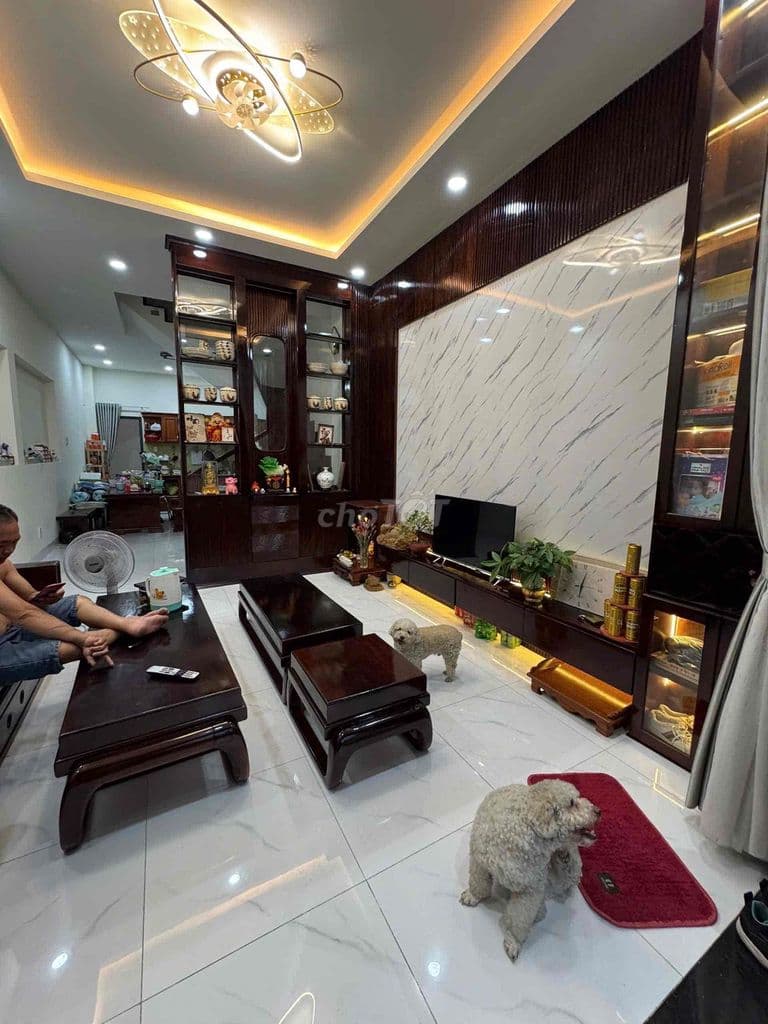 Bình chiểu TP HCM - Nhà 3 tầng hoàn công full nội thất KDC - 4m x 15m - Ảnh 2