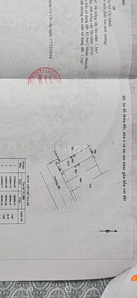 Bán Đất Thổ Cư Đường Nhựa - Bùi Thị Điệt - Phạm Văn Cội - Củ Chi - Ảnh 2