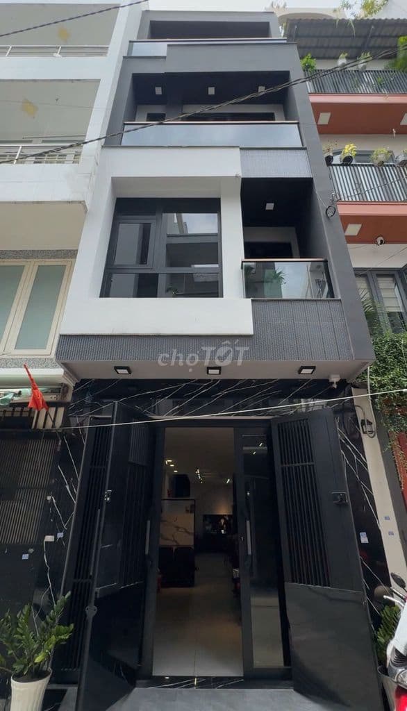Hẻm xe hơi 6m thông - Huỳnh Văn Bánh, Trường Sa - Gần 50m2, 5 tầng. - Ảnh 2