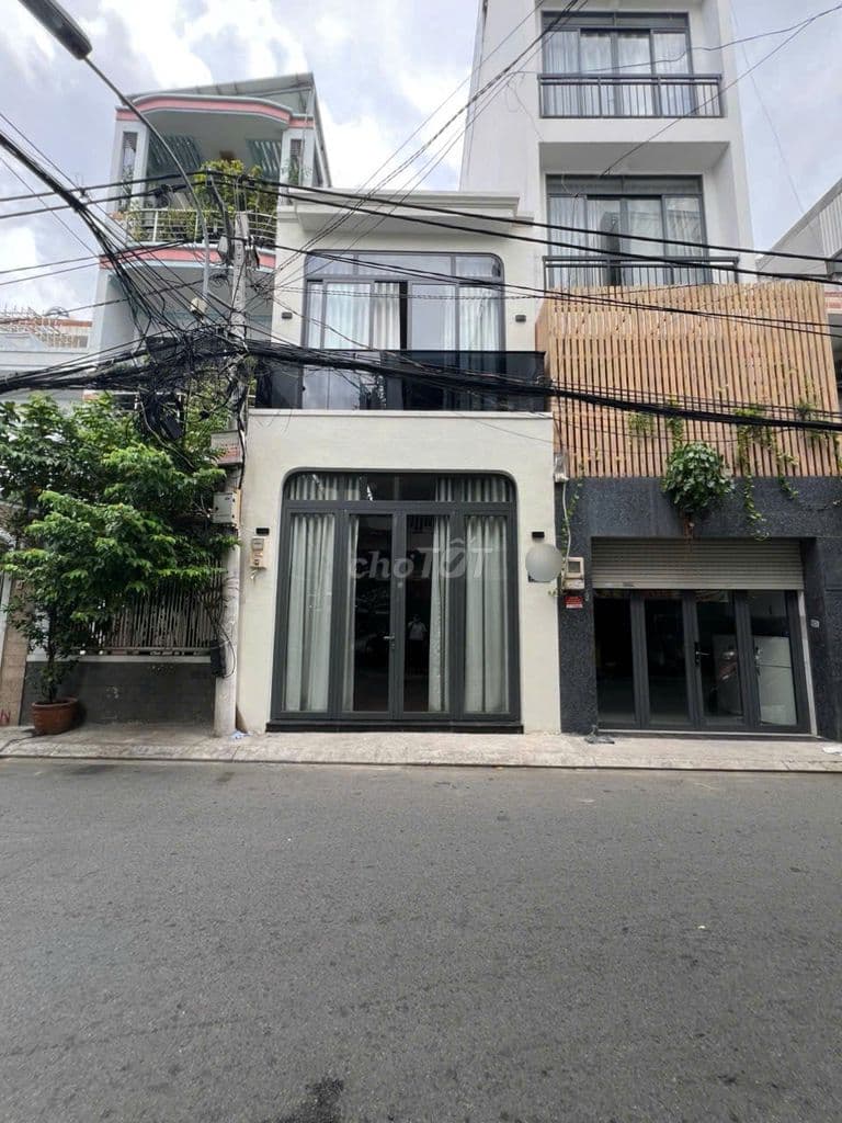 Hẻm kinh doanh 8m ngay chợ Hoàng Hoa Thám 2 tầng 48m2 nở hậu 9.6 tỷ