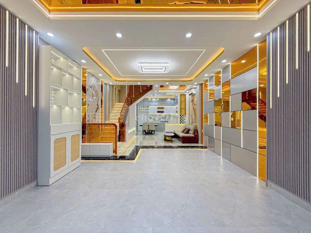 Bán nhà mới HXH đường Gò ôi môi, Q7 5x12m 2L giá 10,6ty TL - Ảnh 2