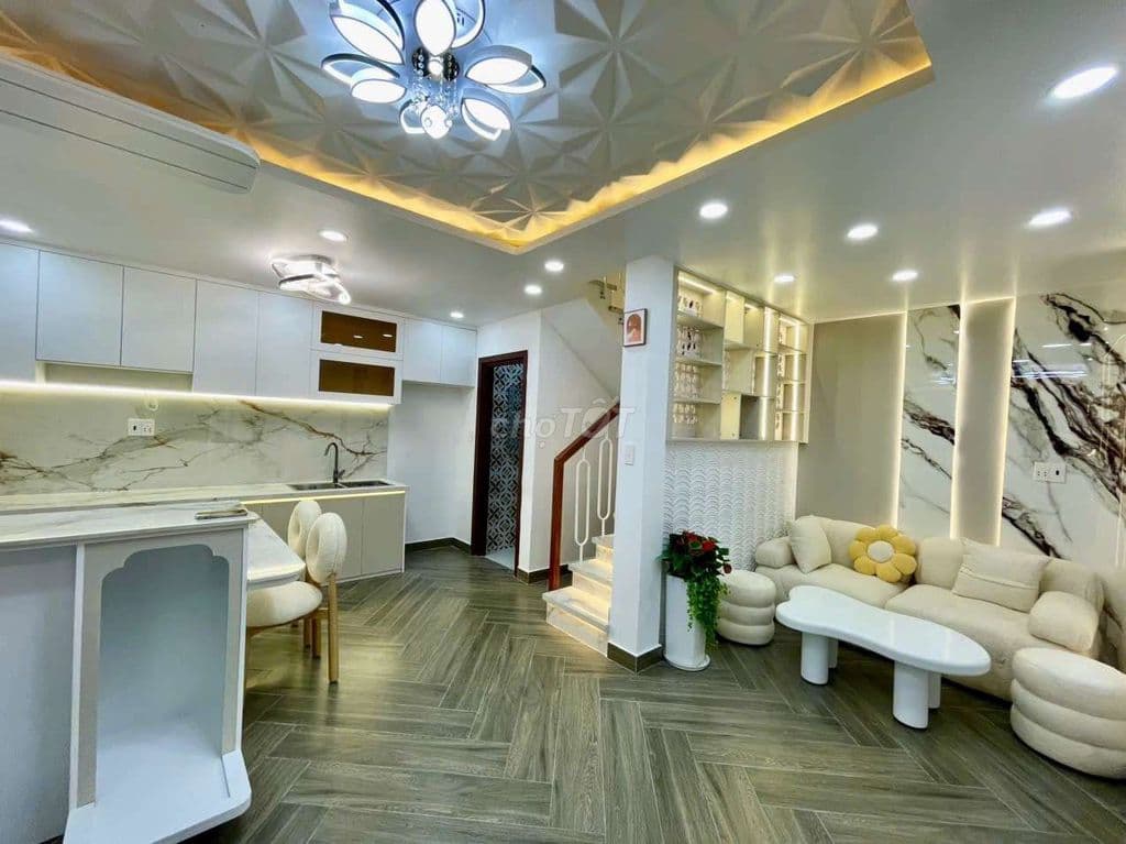 Nhà Phố Hiện Đại Full NT - Đường Lưu Trọng Lư - Cách MT 20m - Ảnh 2