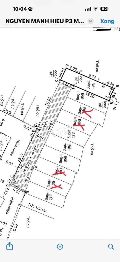đất phân lô hẻm xe hơi chỉ hơn 7ty xx nhỏ 50m2 - Ảnh 3