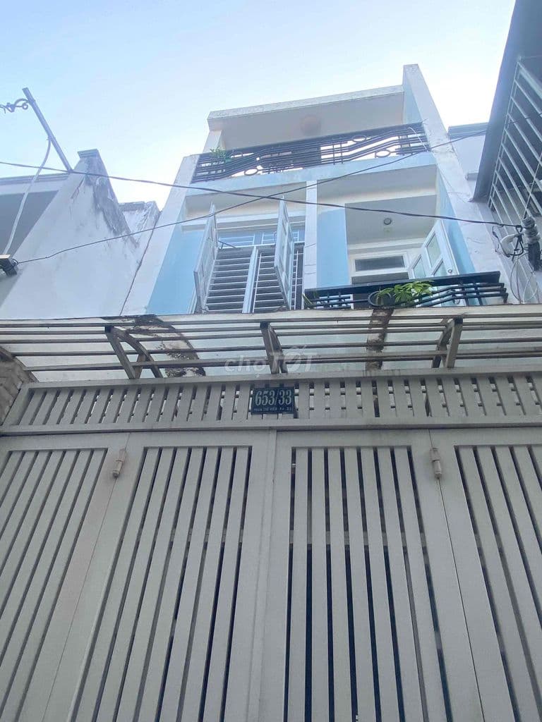 🛑NHÀ 3 TẦNG (3.6x14m) – gần MT Phạm Thế Hiển, P4,