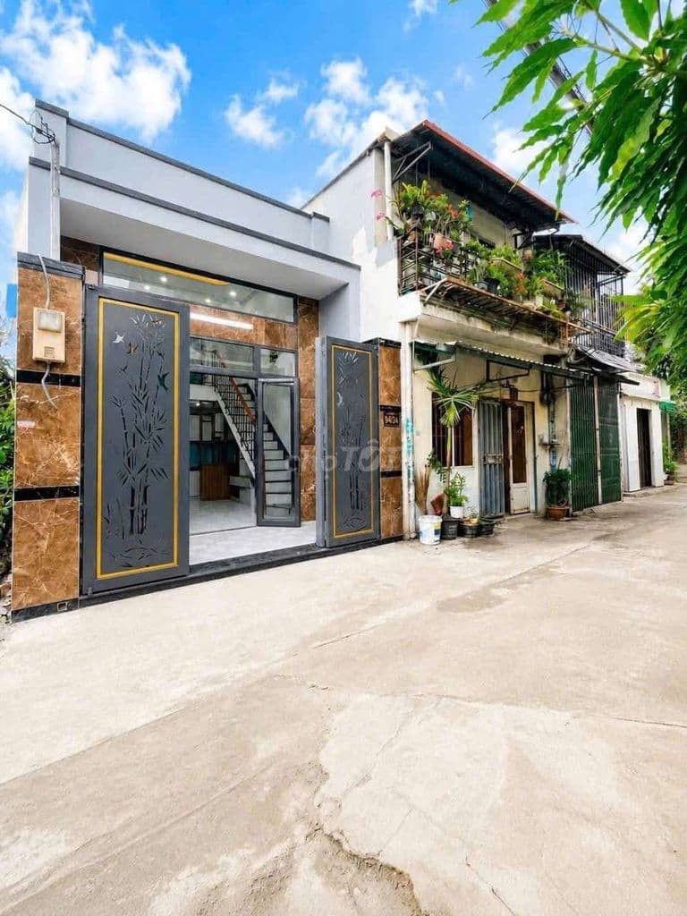 Nhà Hóc Môn 595triệu, 2 PN, cách ngã tư An Sương 20p.