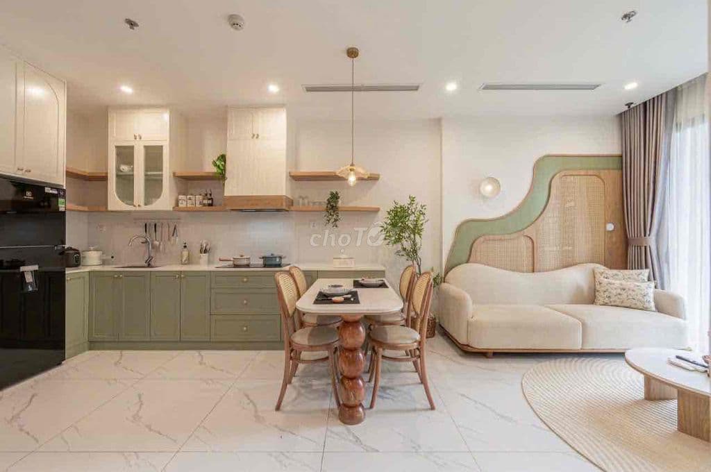 Về quê bán gấp 1PN+ 53M2 The Bevelry, sẵn sổ, sẵn Hợp đồng thuê 12tr