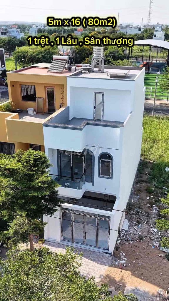 NHÀ MỚI XÂY XONG .ĐƯỜNG 12m .KDC SÀI GÒN VILLAGE LONG HẬU - Ảnh 2