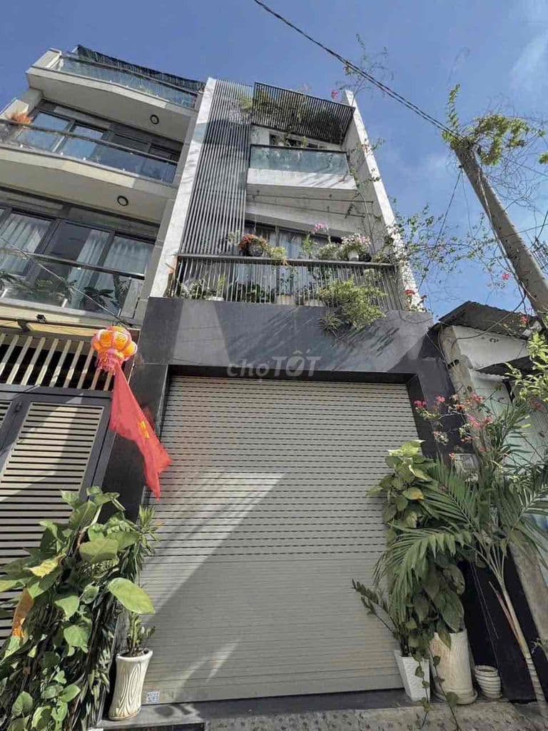 BÁN NHÀ HXH PHAN VĂN TRỊ SÁT EMART - 4 TẦNG 4PN - OTO TỚI NHÀ