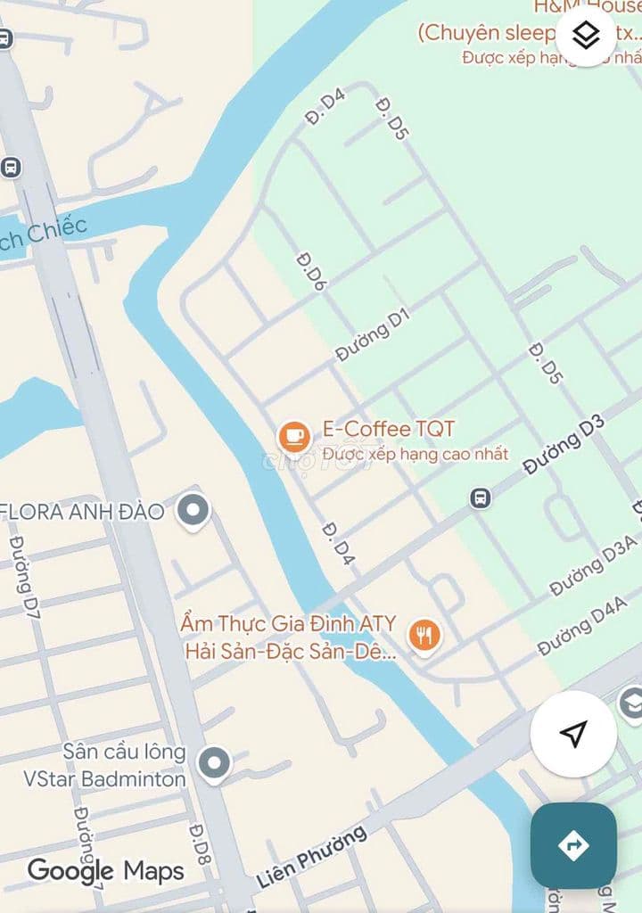 bán gấp lônđất mặt tiền đường D5 khu dc Nam long . Đường lớn thông