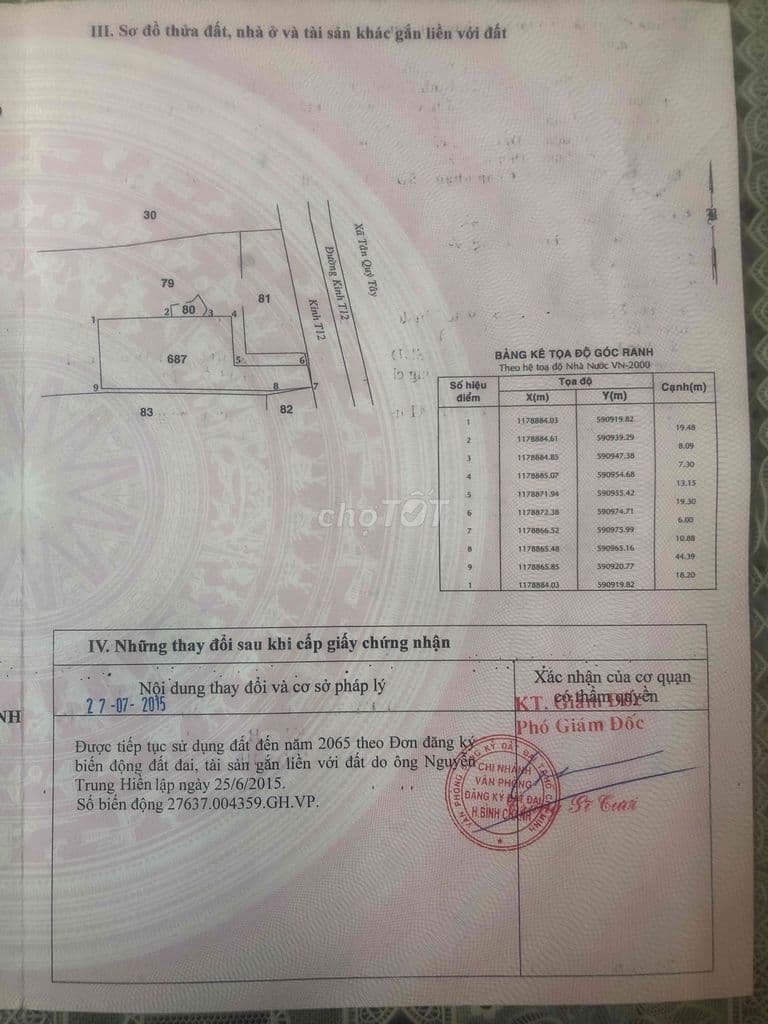 Bán đất Mặt Tiền đường kênh T12 Bình Chánh. - Ảnh 2