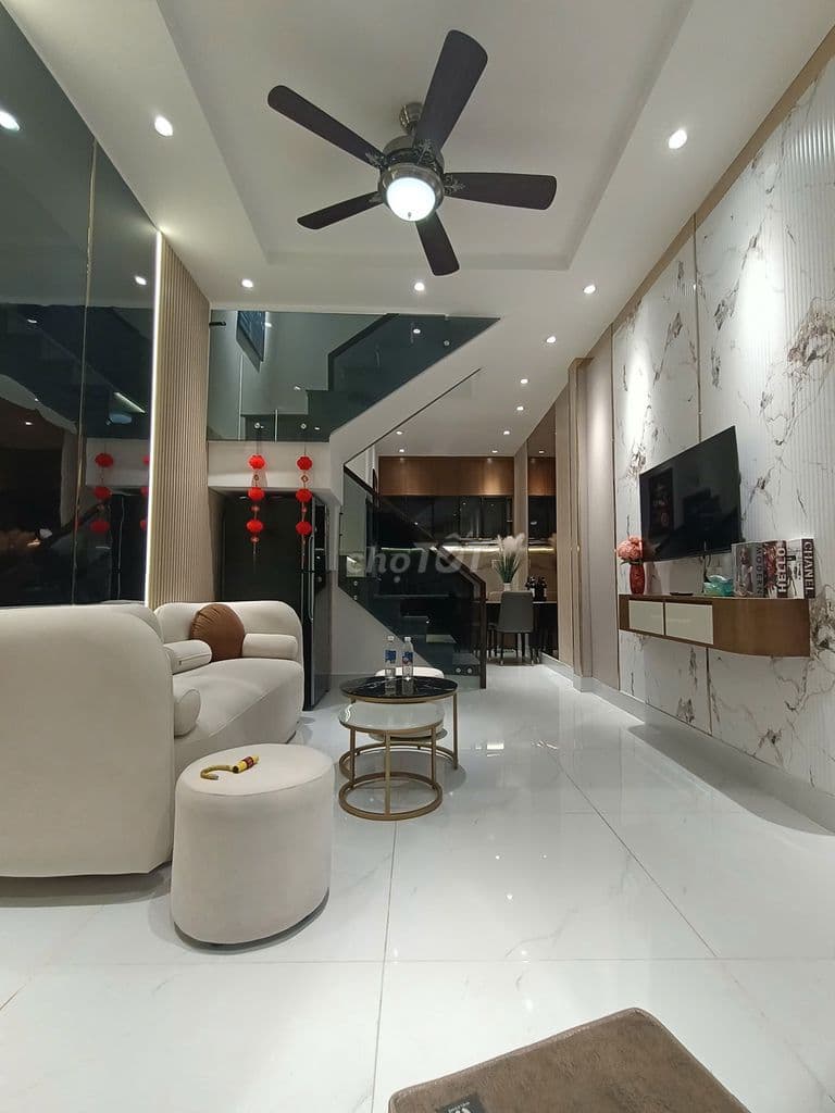 Nhà mới full nội thất Đúc 1 lầu - đường Nguyễn Sỹ Sách sát chợ Tân Trụ - Ảnh 3